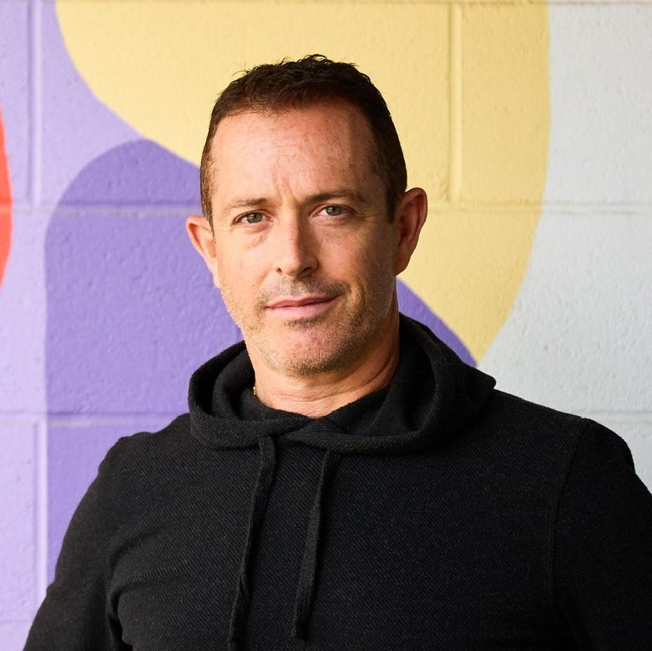man in black shirt