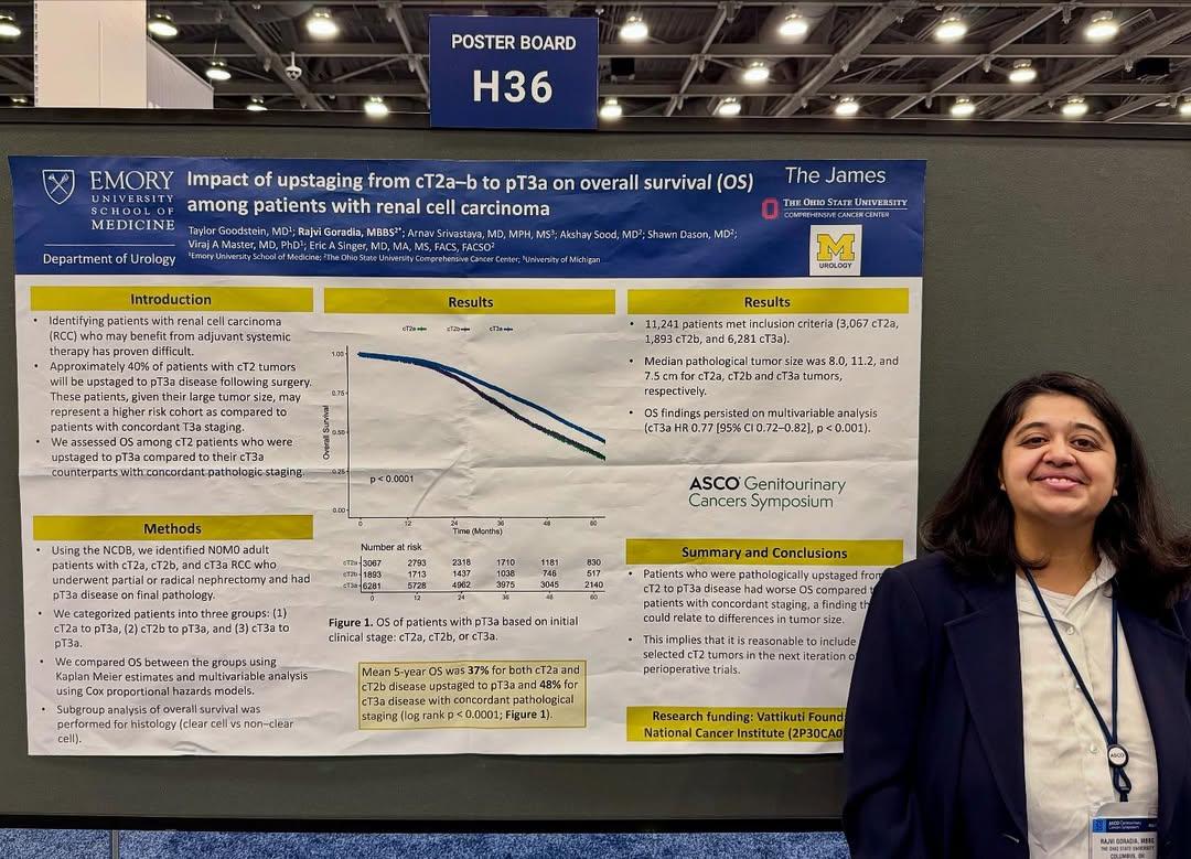 Rajvi Goradia, research fellow in the Department of Urology